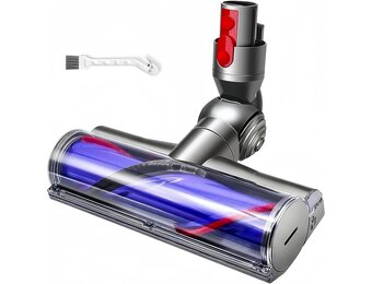 borstel en vloerzuigmond compatibel met Dyson V7, V8, V10, V11, V15, reserveonderdeel en accessoires voor Dyson stofzuiger, directe aandrijving, reiniger, kop, turbine met snelspanner voor harde