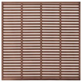vidaXL Louvre schutting 180x180 cm Bruin - 35% Korting