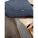 vidaXL Bedframe voor kinderen met hoofdbord Zwart 90 x 200 cm Fluweel