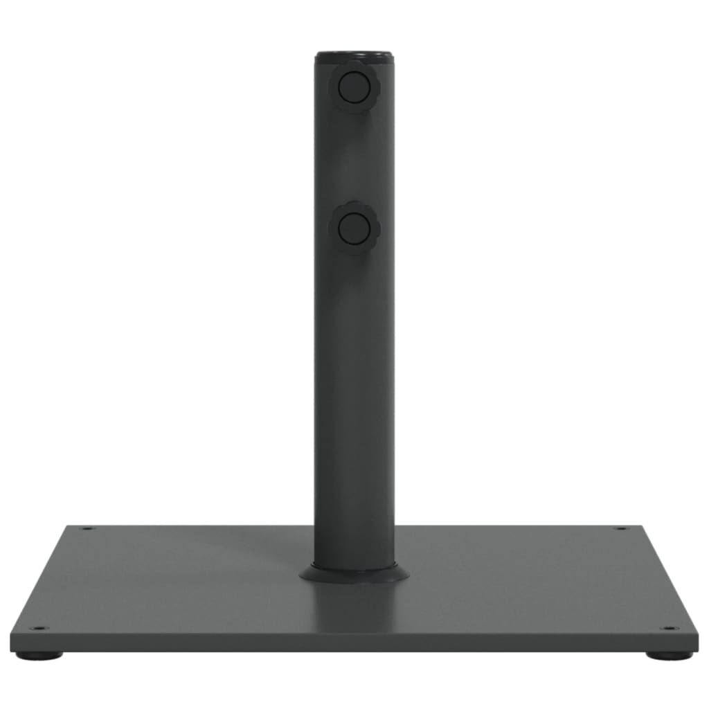Parasolvoet VidaXL 17 kg Vierkant Donkergrijs - 34% Korting