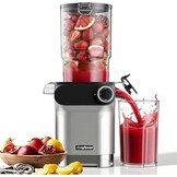 Slow Juicer Sapcentrifuge - 200W, 110mm Vulschacht, Tritan, Zilvergrijs | 34% Korting