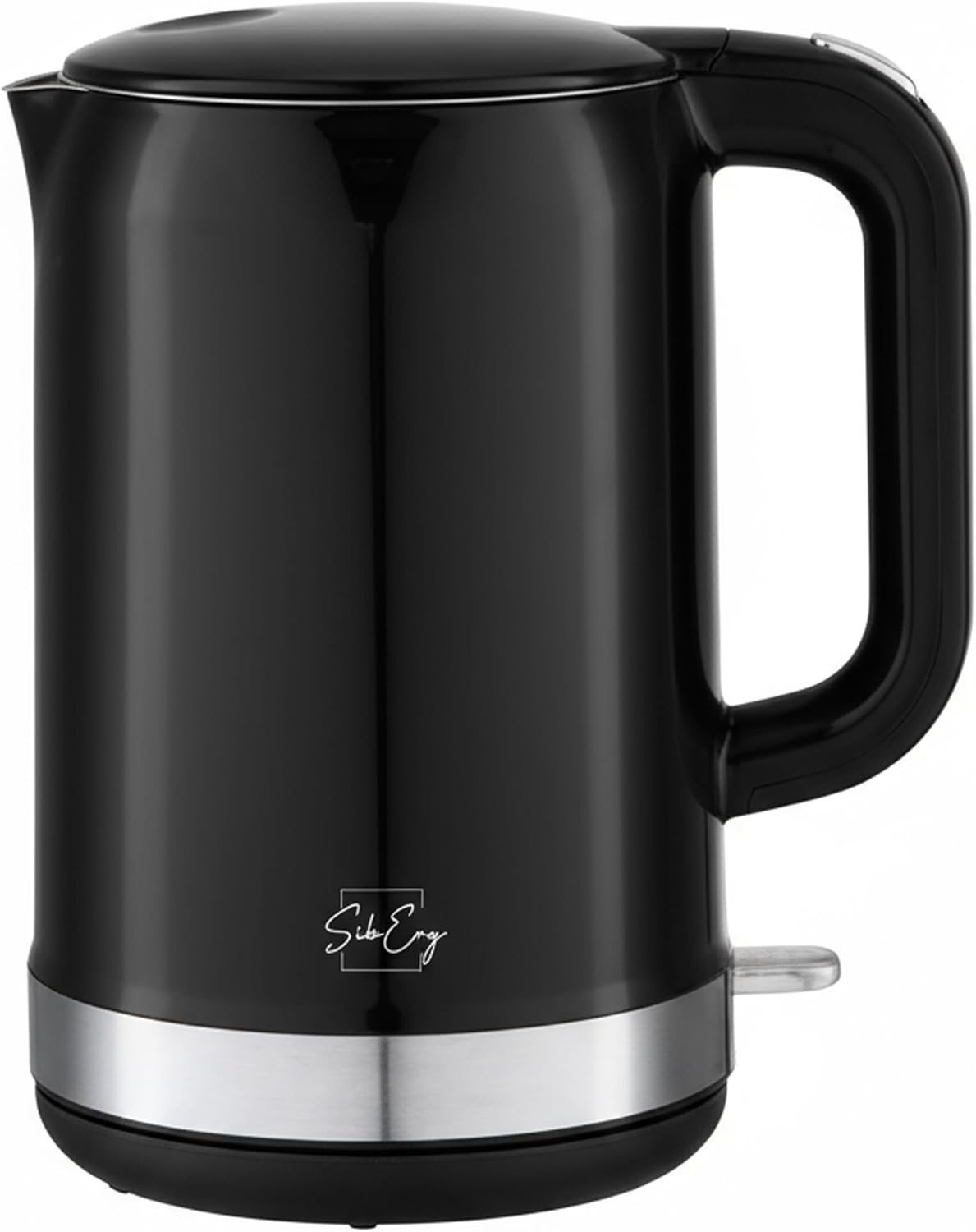 Waterkoker RVS 1.7L 2200W Dubbelwandig Zwart - 33% Korting