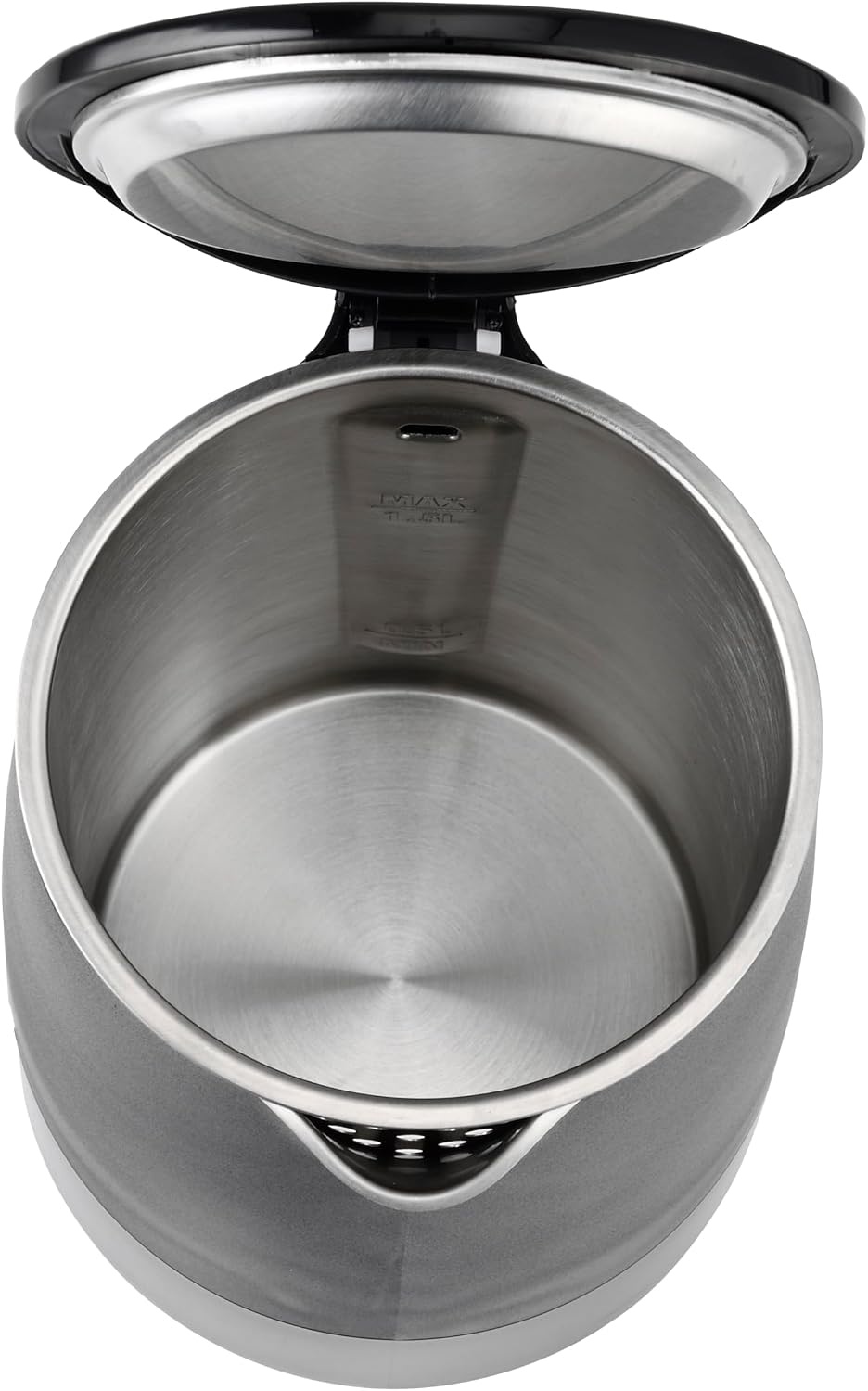 Waterkoker RVS 1.7L 2200W Dubbelwandig Zwart - 33% Korting
