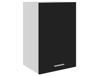vidaXL Bovenkast Lyon 39,5x31x60 cm bewerkt hout zwart