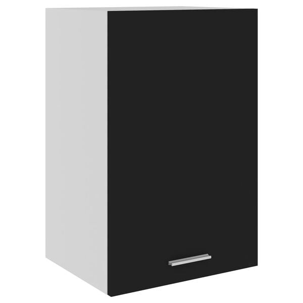 vidaXL Bovenkast Lyon 39,5x31x60 cm bewerkt hout zwart