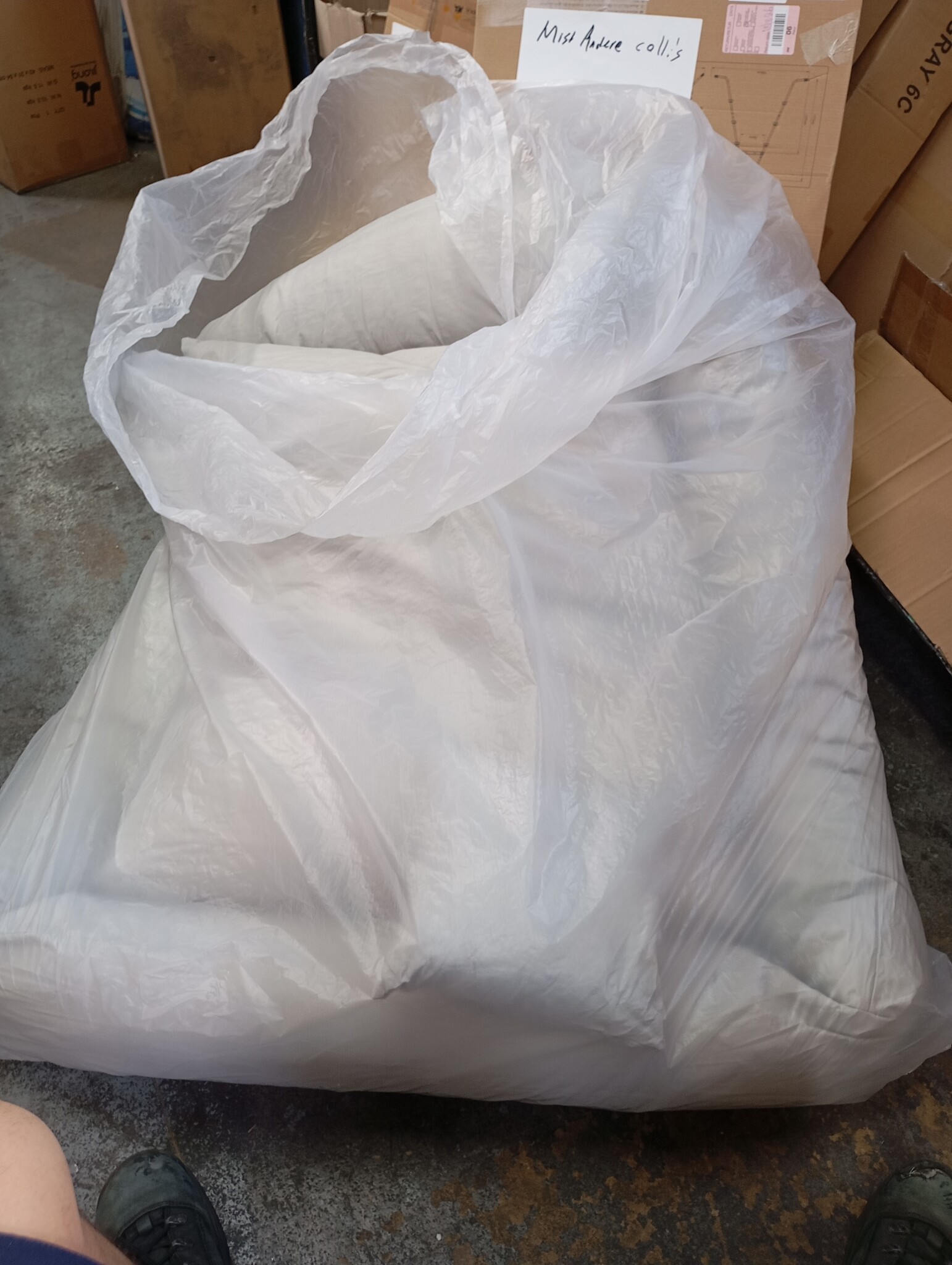Hondenmand grijs 120x90 cm - wasbaar hondenkussen - waterdicht hondenbed