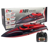 RC Speedboot H101 - 35 km/u - 45 cm - Rood - 34% Korting