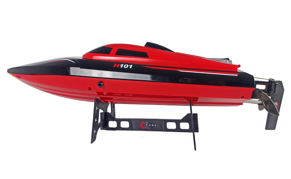 RC Speedboot H101 - 35 km/u - 45 cm - Rood - 34% Korting