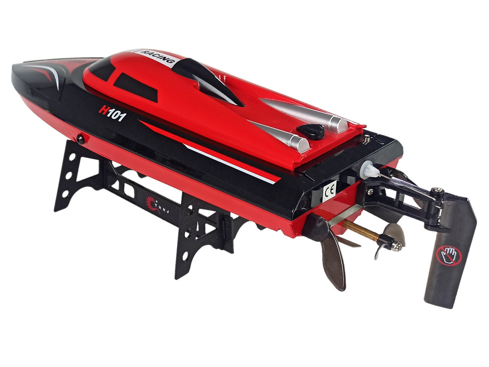 RC Speedboot H101 - 35 km/u - 45 cm - Rood - 34% Korting