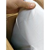 vidaXL Hoofdborden 2 st 80x5x78/88 cm kunstleer wit