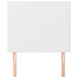 vidaXL Hoofdborden 2 st 80x5x78/88 cm kunstleer wit