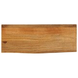 Tafelblad Mangohout 80x40 cm Natuurlijke Rand - 57% Korting