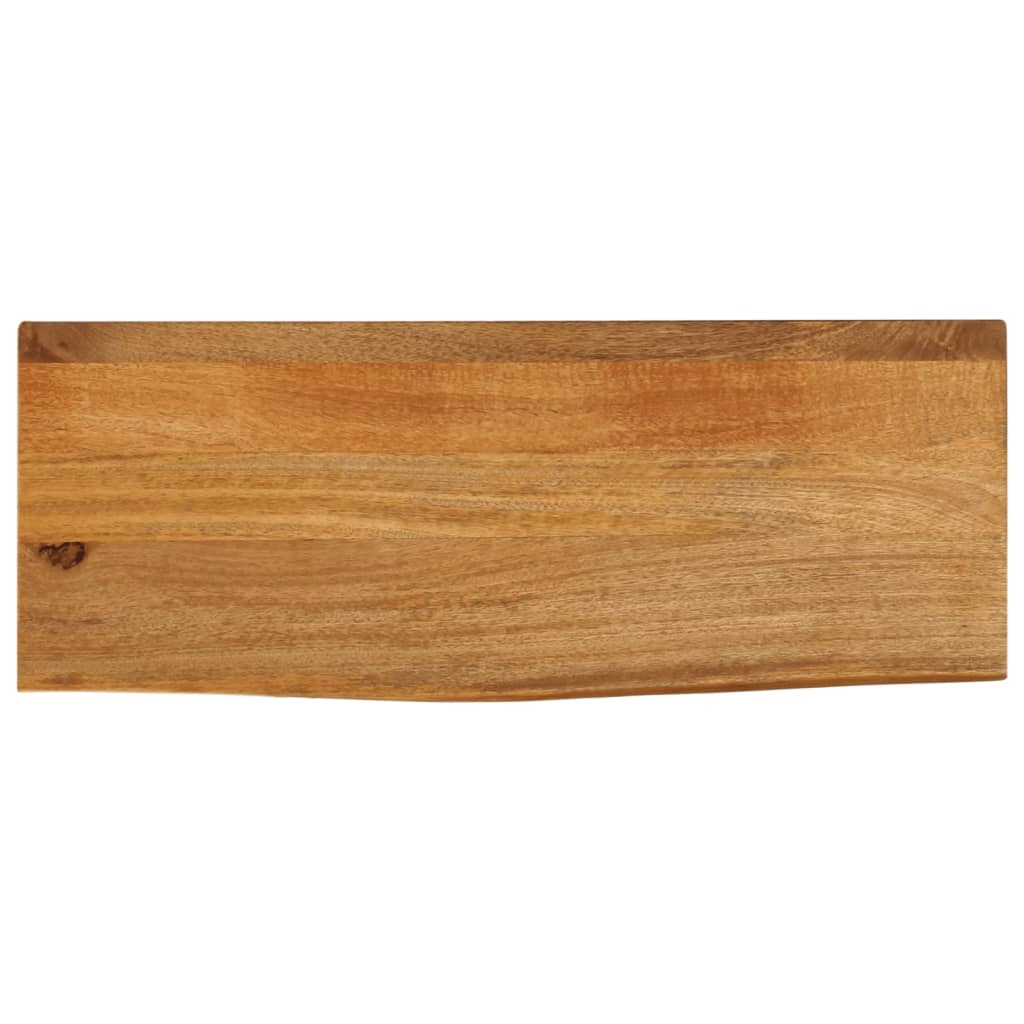 Tafelblad Mangohout 80x40 cm Natuurlijke Rand - 57% Korting