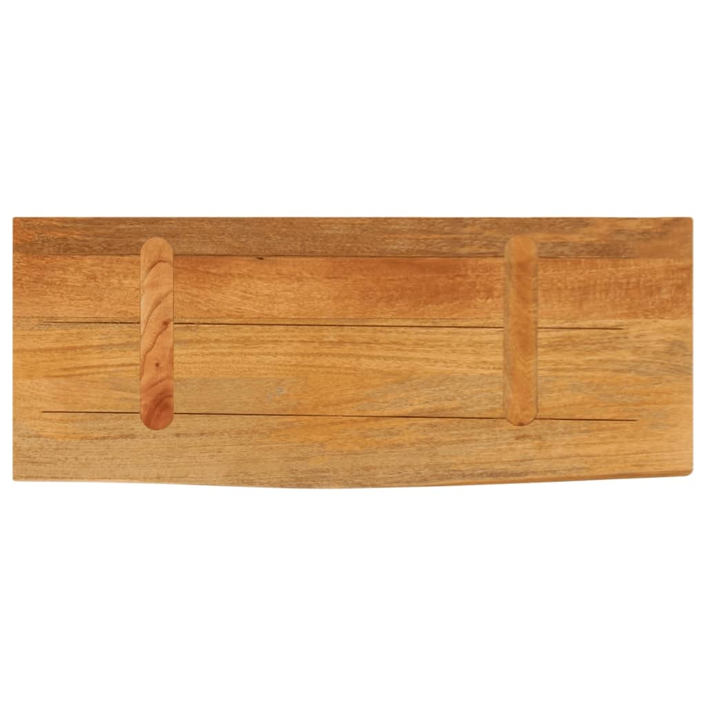 Tafelblad Mangohout 80x40 cm Natuurlijke Rand - 57% Korting