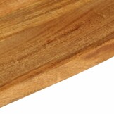 Tafelblad Mangohout 80x40 cm Natuurlijke Rand - 57% Korting