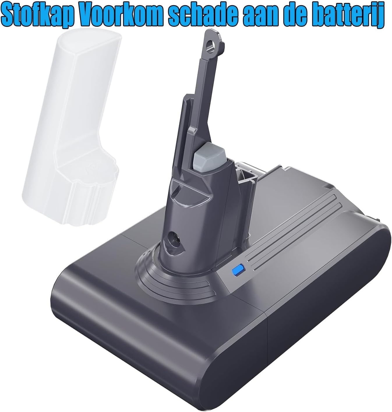 Vervangende Accu Dyson V7 SV11 Serie 4000mAh 21.6V - 34% Korting