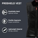 Alpina Proshield Rugprotector Vest Dames - Zwart