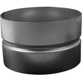 Ventilatiekanaal Connector 4 inch | Gegalvaniseerd Metaal | 78% Korting
