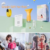 SGAINUL Digitale Microscoop voor Kinderen - 1000x Zoom - Oranje