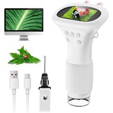 SGAINUL Digitale Microscoop voor Kinderen - 1000x Zoom - Oranje
