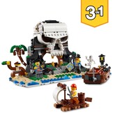LEGO Creator 3-in-1 Piratenschip - Speelset met Piratenherberg en Schedeleiland - 1264 onderdelen