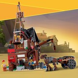 LEGO Creator 3-in-1 Piratenschip - Speelset met Piratenherberg en Schedeleiland - 1264 onderdelen
