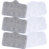 10-in-1 Stoomreiniger Zwart met Afneembare Handstoomreiniger en Accessoires