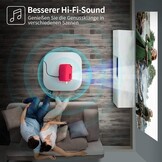 UCANFIX Mini Beamer 7000LUX Full HD 1080P - Rood