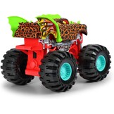 Dickie Toys Dragon Monster Truck - 38,5 cm - Veelkleurige speelgoedauto met vering en platform