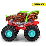Dickie Toys Dragon Monster Truck - 38,5 cm - Veelkleurige speelgoedauto met vering en platform