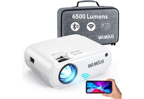 Mini Projector W2 Full HD (1080P) Parelwit - 52% Korting