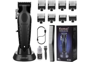 Professionele Snoerloze Haartondeuse & Baardtrimmer | T-Blade | USB Oplaadbaar | 54% Korting