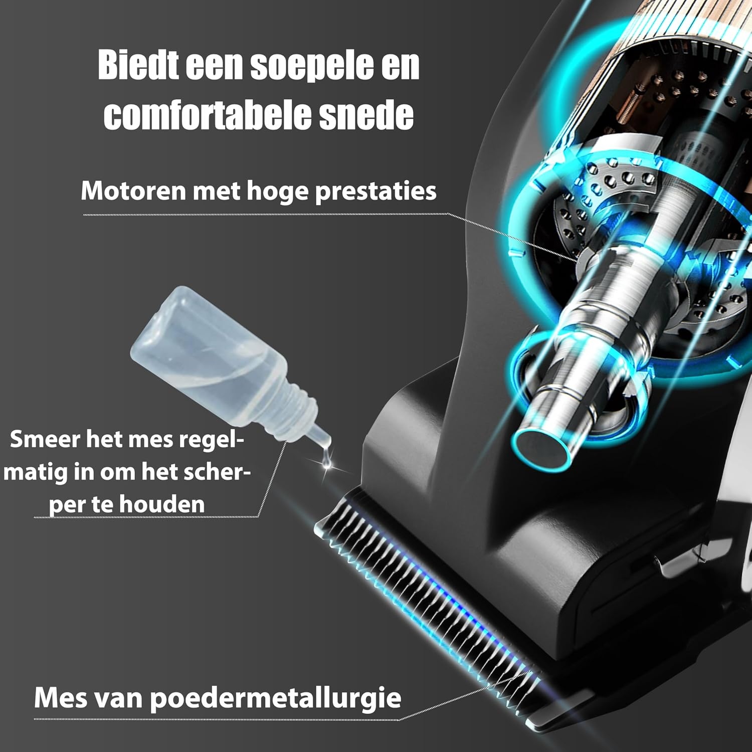 KEMEI 2296 Professionele Haartondeuses voor Mannen Snoer/Snoerloos Haarsnijset, Haar & Baard Trimmer, T-Blade Baardtondeuse met USB Oplaadbaar Cadeau voor Mannen