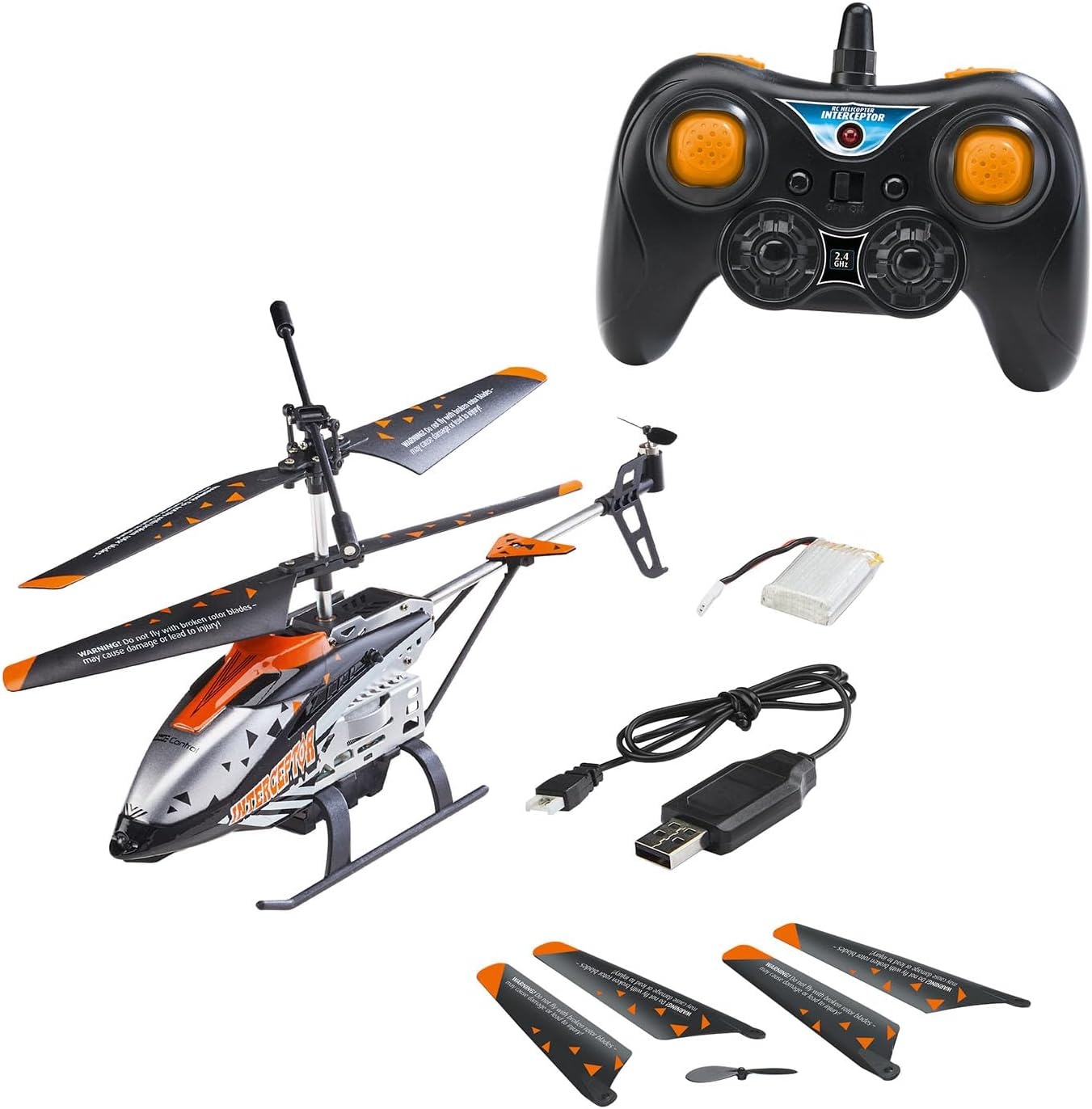 Revell Interceptor RC-Helikopter 25 cm - Zwart
