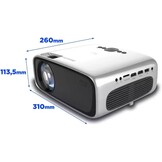 Philips NeoPix Ultra 2 TV Projector 100 inch Full HD Zwart