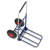 Steekwagen - steekkar - opvouwbaar - tot 150 kg - blauw