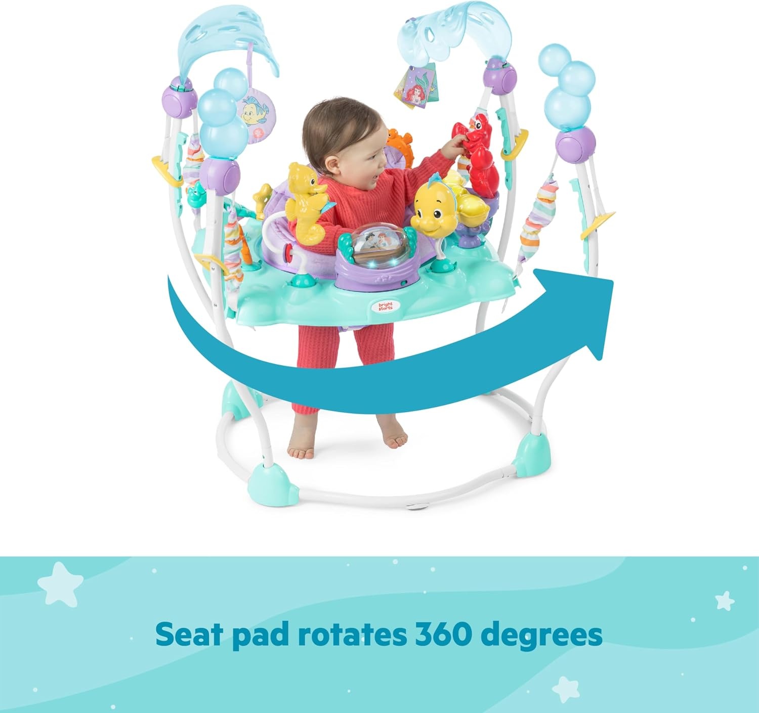 Bright Starts Disney De Kleine Zeemeermin Activiteitencentrum - Jumper voor Baby's