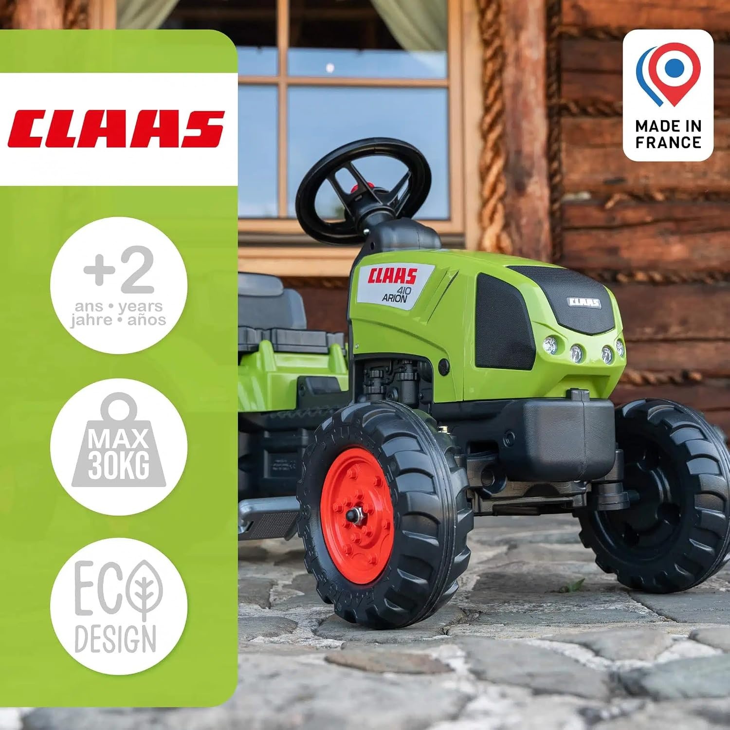 Falk 2040A Claas Falk-2040A-Claas Arion 410 / hanger groen, claasgroen, één maat