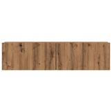 vidaXL Tv-wandmeubel 120x30x30 cm bewerkt hout artisanaal eikenkleurig