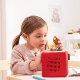 tonies Toniebox My First Helden Disney Blauw, 2 figuren geschiedenis + 1 creatief figuur, geschiedenis & muziekdoos voor kinderen van 3-7 jaar, verhalenverteller, robuust en eenvoudig te bedienen