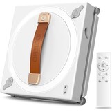 G500D Vensterreinigingsrobot, 5000 Pa raamrobot met 2-voudig sproeisysteem, meervoudige bescherming, intelligente padplanning, 3 reinigingswegen met 100 ml tank voor verschillende soorten ramen