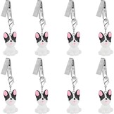 Tafelkleedgewichten Puppy Zwart (8 stuks) - 28% Korting