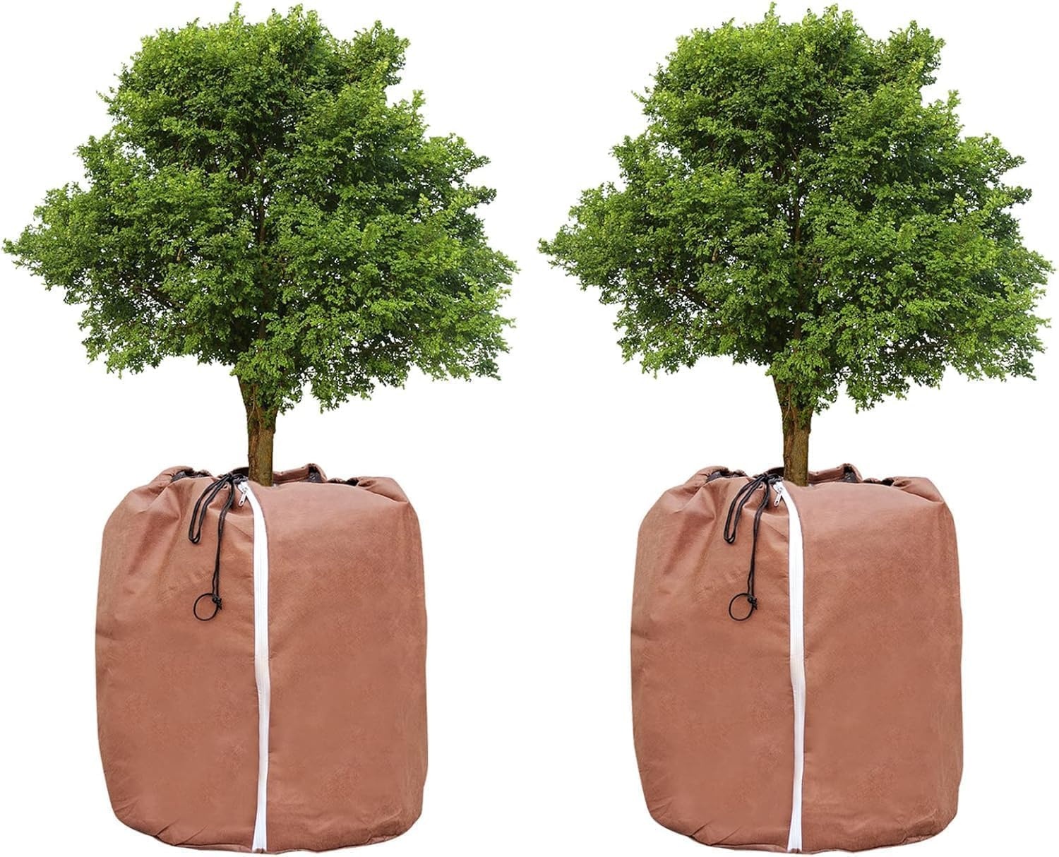 2x Winter Plantenhoes 45x55cm - Thermisch Waterdicht Polyester met Ritssluiting