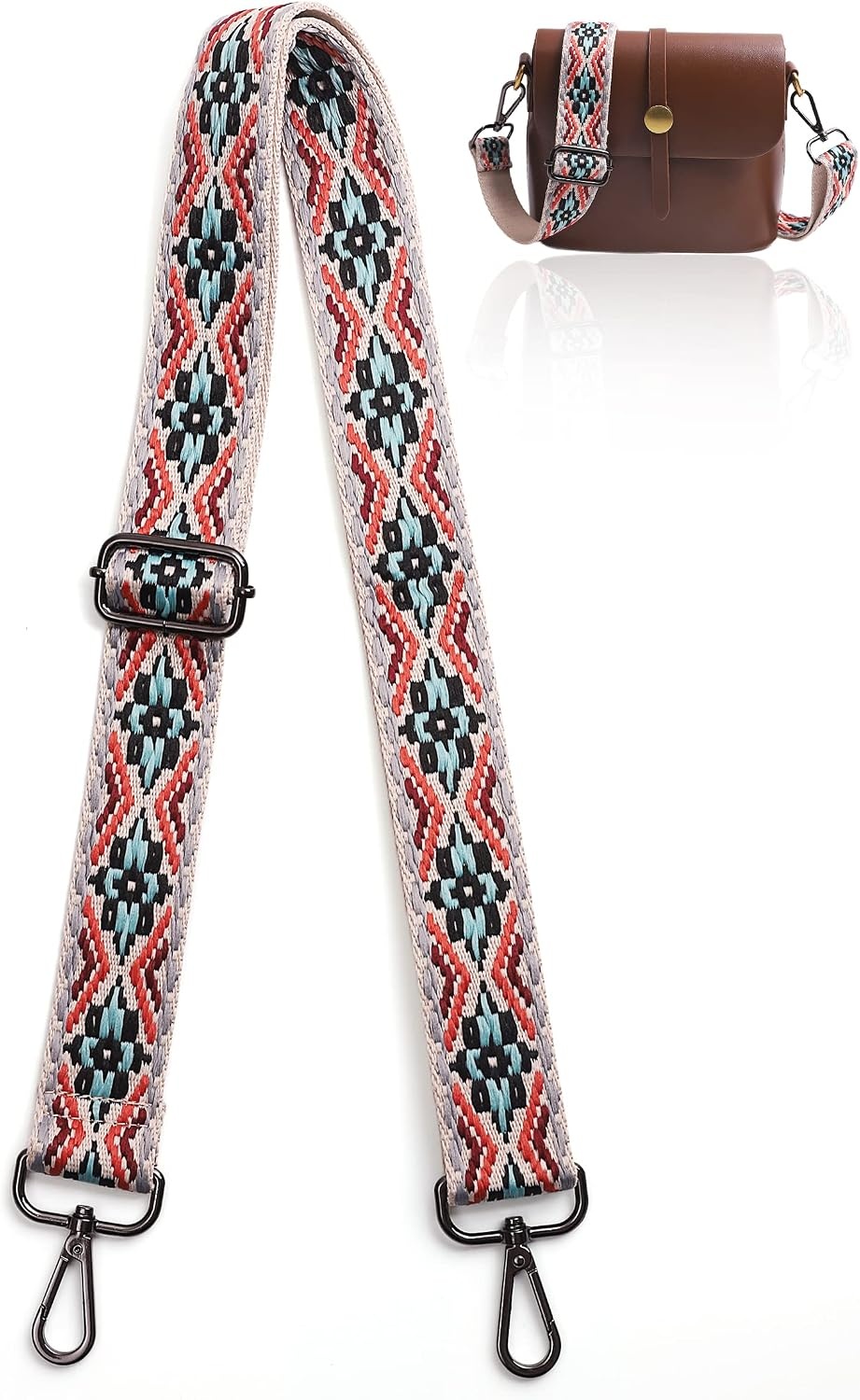 Verstelbare Crossbody Band 3.8cm Breed - 75-135cm Lengte | 73% Korting