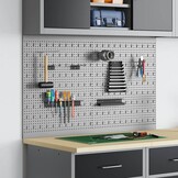 vidaXL Gereedschap Wandpaneel 2 st Grijs 100x60cm - 34% Korting