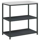 vidaXL Keukenplankeenheid HATTEM Antraciet 90x50x92 cm - 35% Korting!