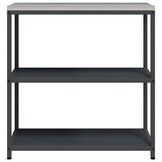 vidaXL Keukenplankeenheid HATTEM Antraciet 90x50x92 cm - 35% Korting!