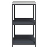 vidaXL Keukenplankeenheid HATTEM Antraciet 90x50x92 cm - 35% Korting!