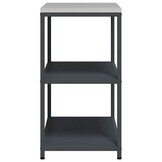 vidaXL Keukenplankeenheid HATTEM Antraciet 90x50x92 cm - 35% Korting!