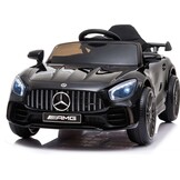 Elektrische Kinderauto Mercedes GTR AMG Zwart 40% Korting